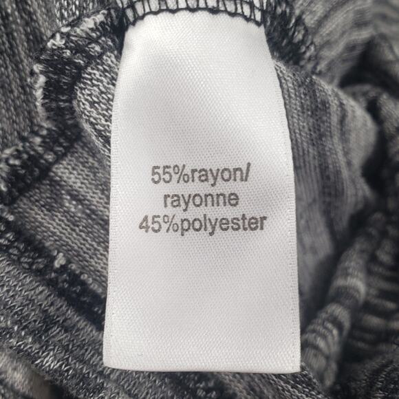 MAURICES Gray Zip Detail Long Sleeve Top Womens Size Large L - Picture 4 of 4